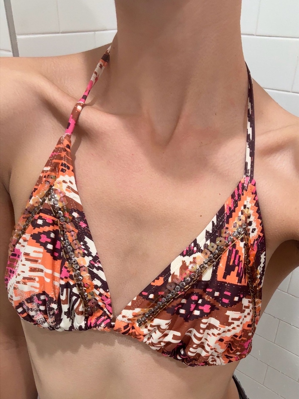 Beaded bikini top - Picture 2 of 3